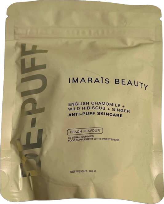 Imaraïs Beauty DE-PUFF Anti-Puff Skincare Peach Flavour 162g