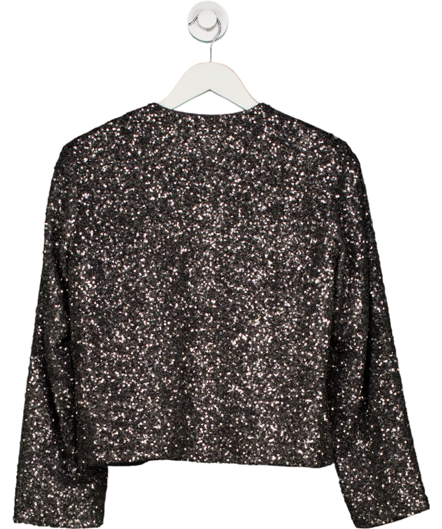 Arket Metallic Sequin Jacket UK 8