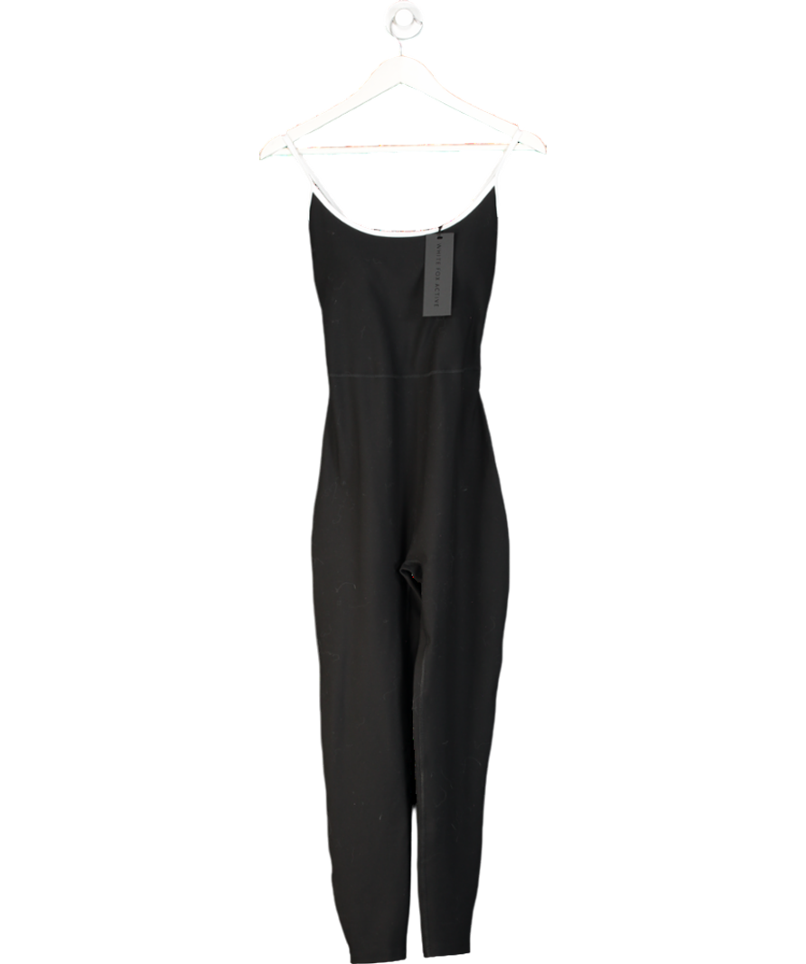 White Fox Hero Jumpsuit Black /white UK L