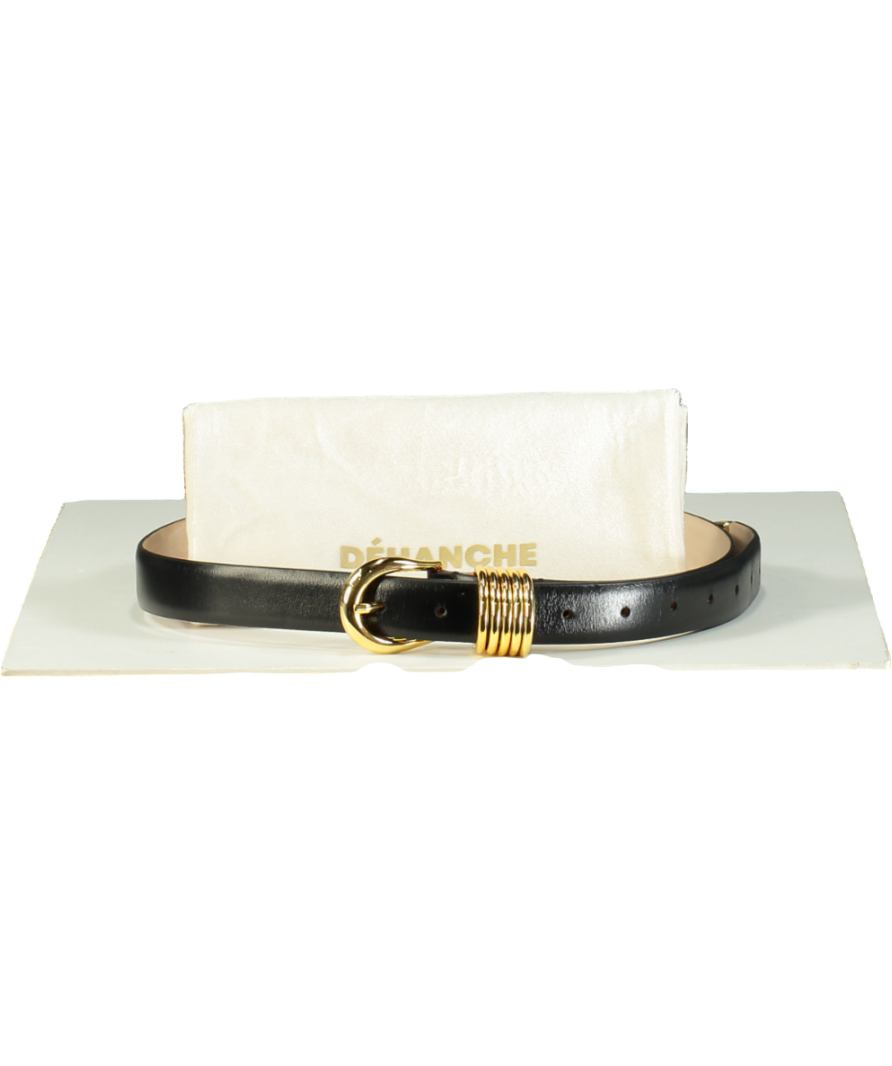 DÉHANCHE Black Everyday Hollyhock Belt UK XL