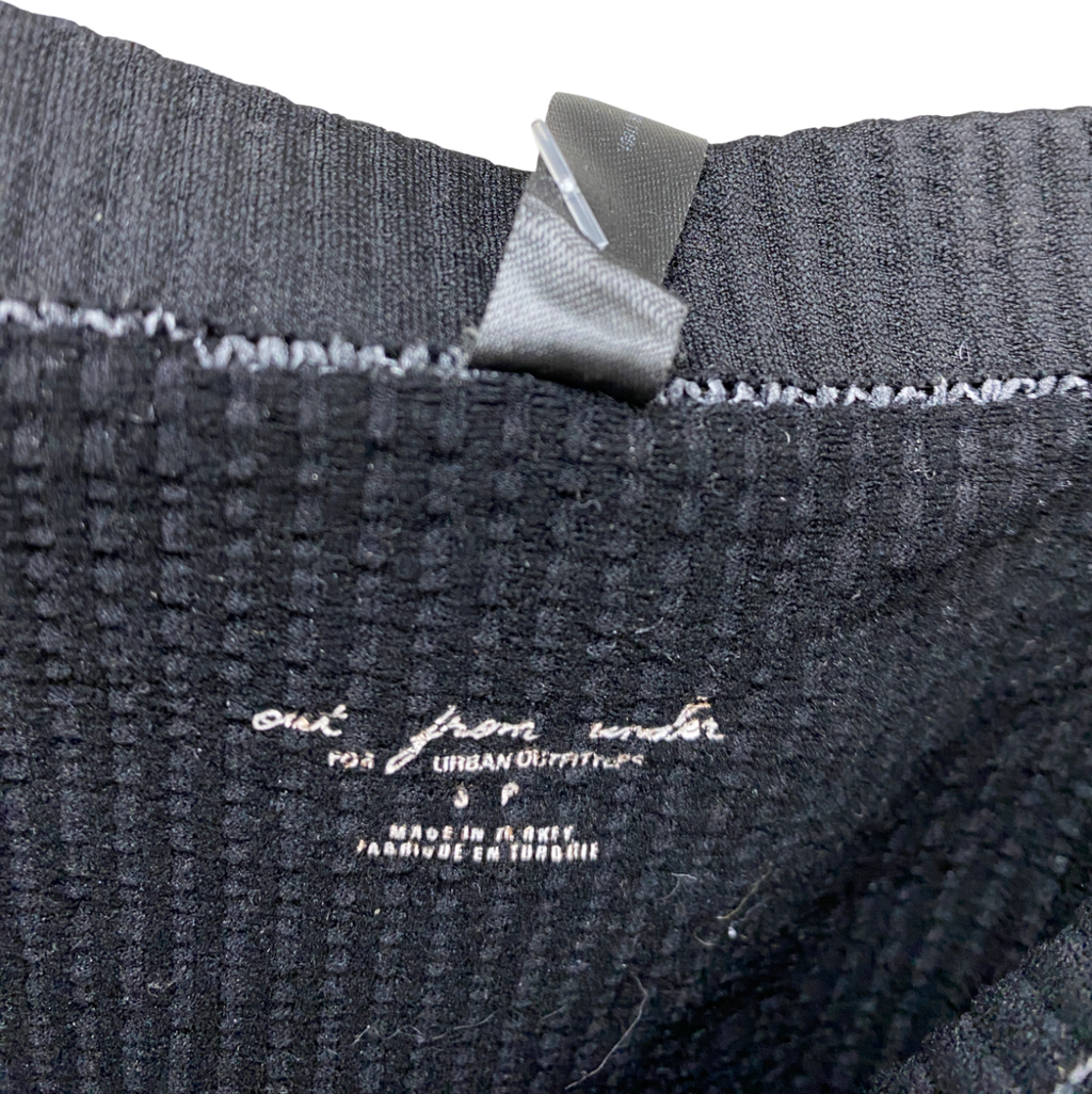 Urban Outfitters Out from Under Black Strappy Crop Top UK S