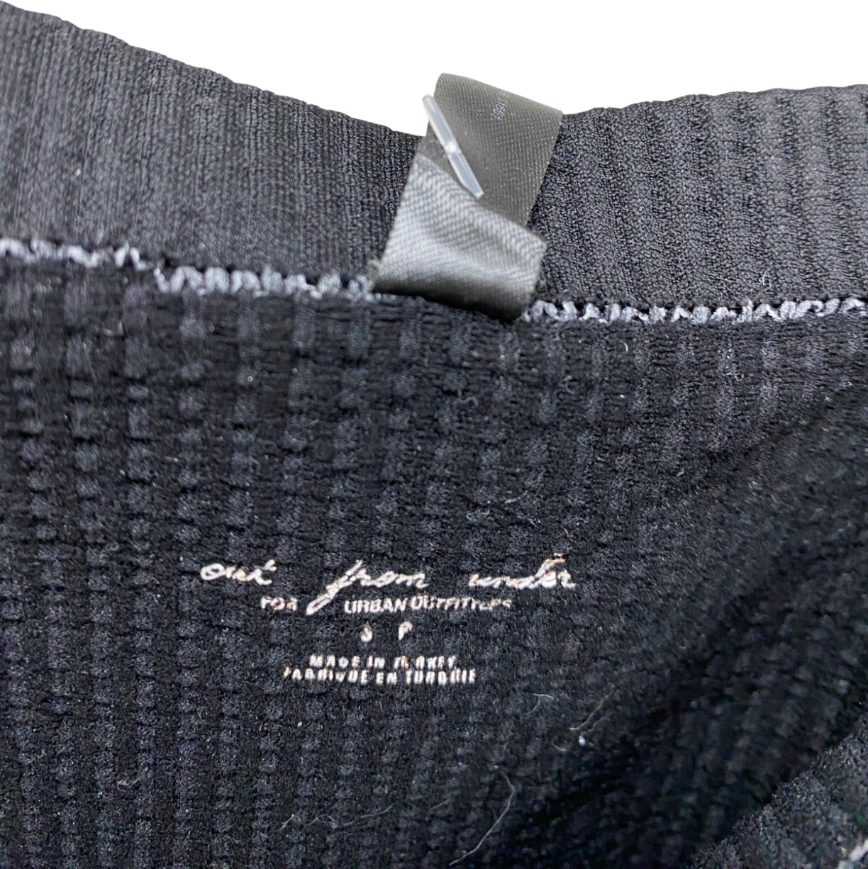 Urban Outfitters Out from Under Black Strappy Crop Top UK S