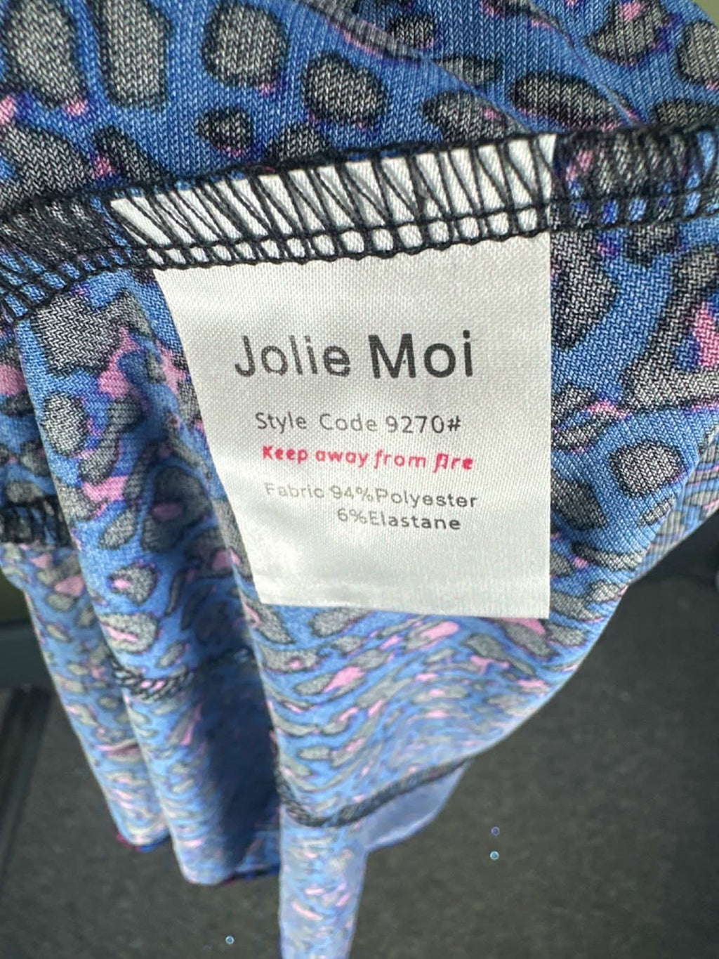 Jolie Moi Multicolour Leopard Print Maxi Dress 8