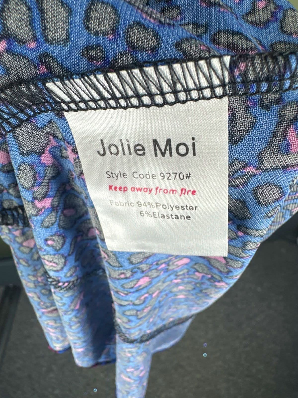 Jolie Moi Multicolour Leopard Print Maxi Dress 8