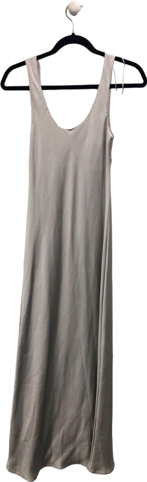 New Look Grey Sleeveless Midi Dress UK 8