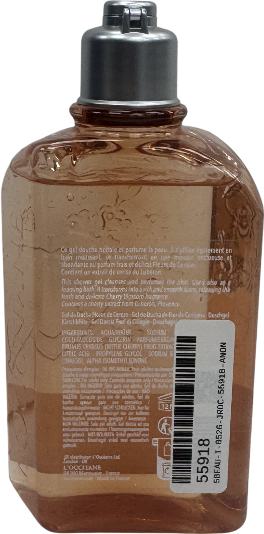 L'Occitane Cherry Blossom Shower Gel 250ml