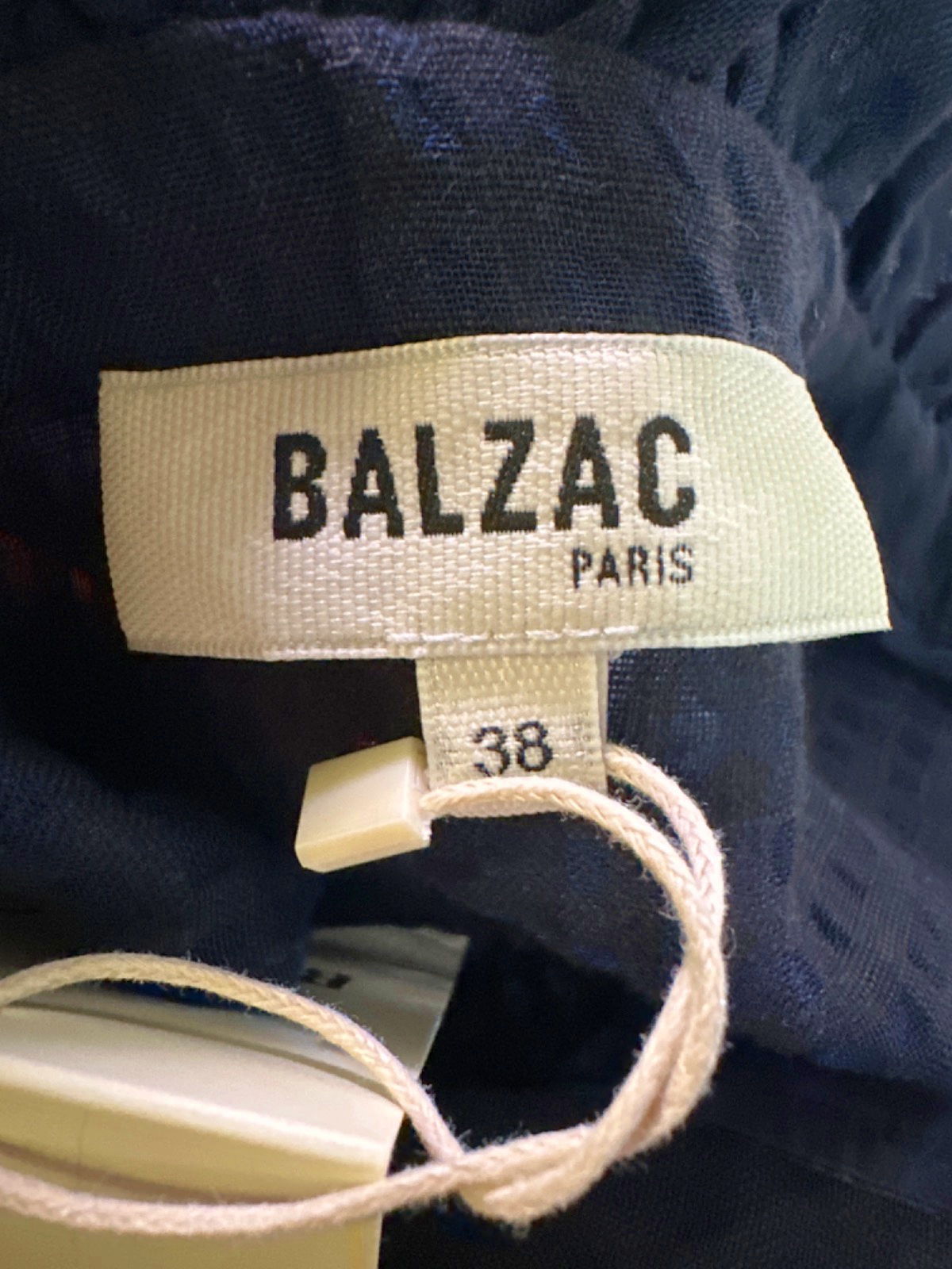 Balzac Navy Top Gersende and Shorts Set EU 38