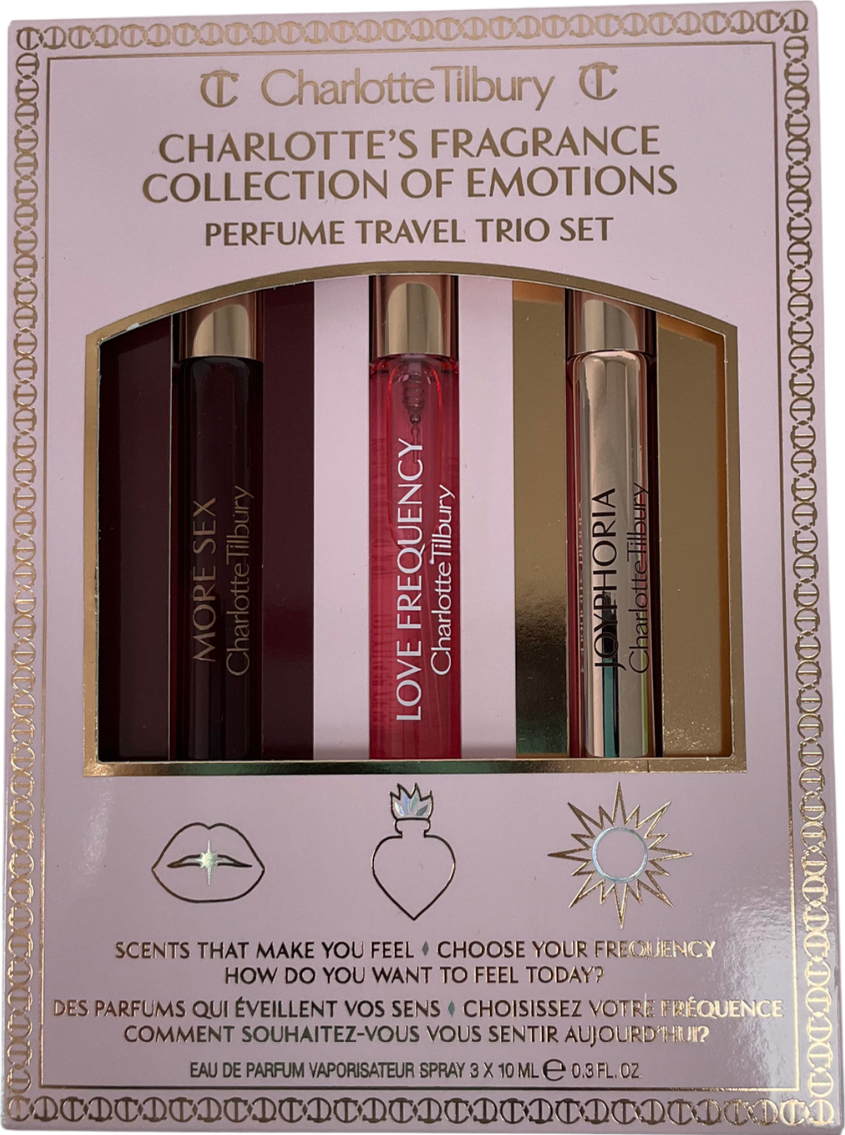 Charlotte Tilbury Collection Of Emotions Travel Trio 3 x 10ml
