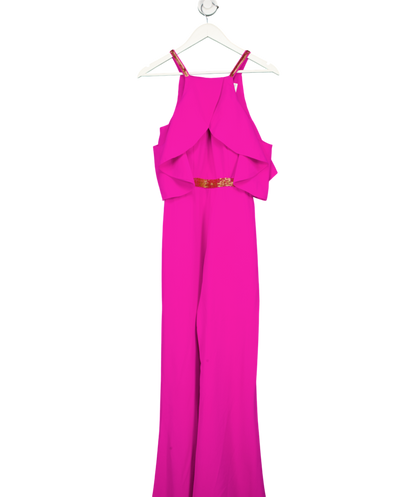 Forever Unique Pink Colette Jumpsuit UK 8