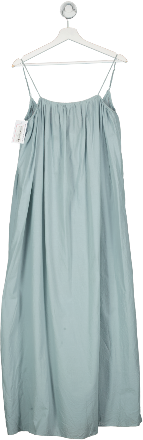 H&M Blue Airy Cotton Dress UK XS
