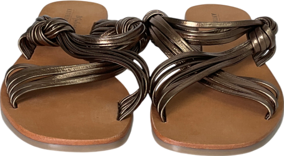 anthropologie Beige Matisse Mystic Sandals UK 6 EU 39 👠