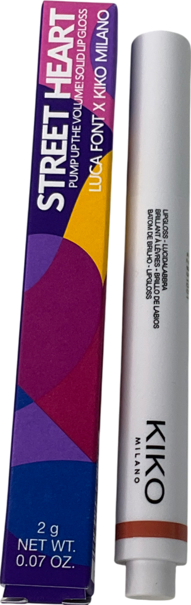 kiko Street Heart Pump Up The Volume! Solid Lip Gloss 02 2g