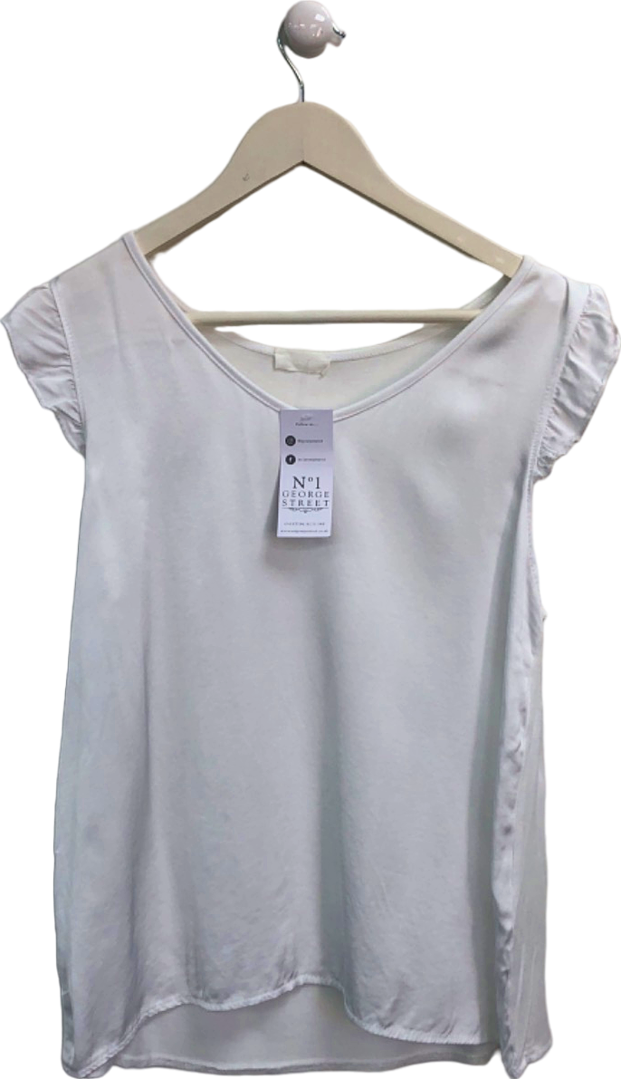 N°1 George Street White Sleeveless Top