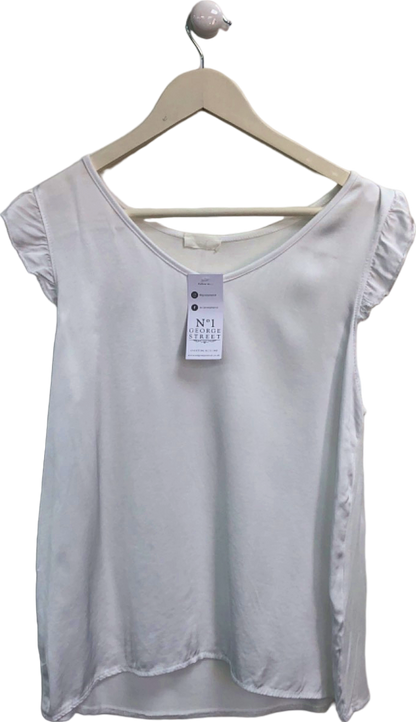 N°1 George Street White Sleeveless Top