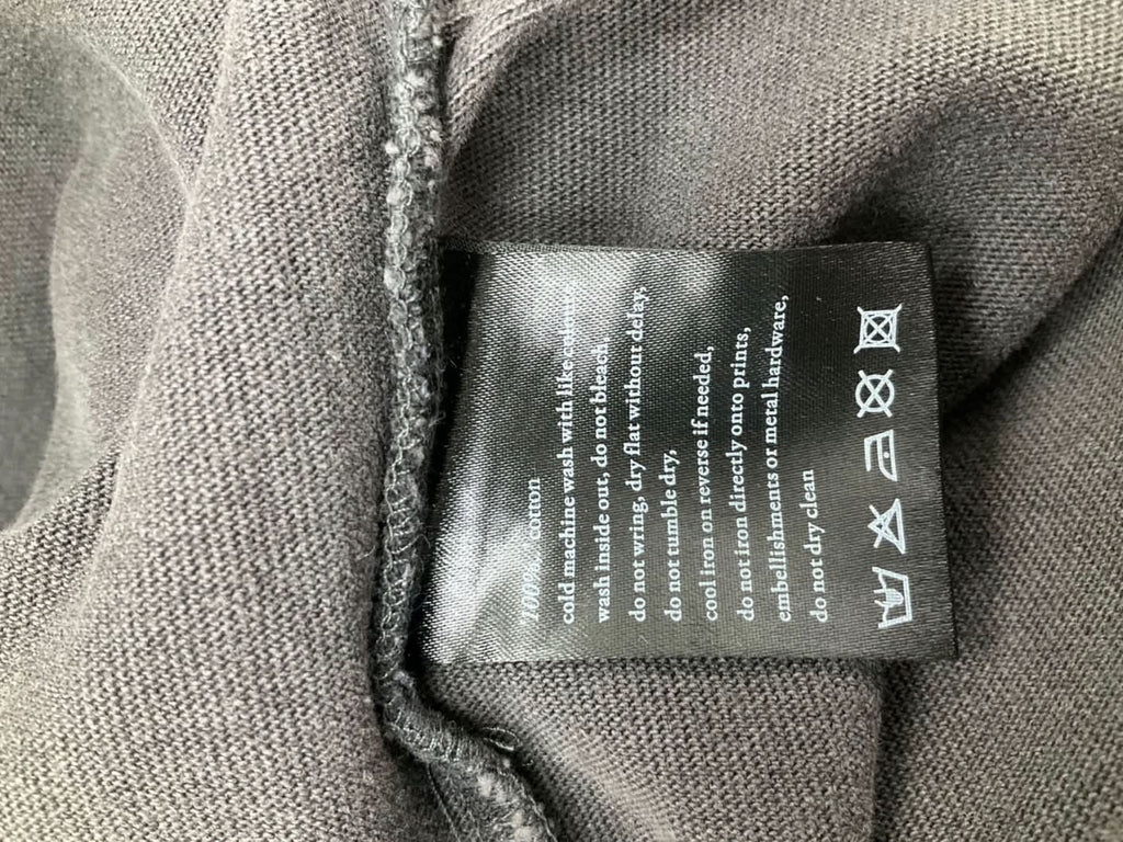 Ksubi Black Baddies Ecksess Faded Tee UK XS