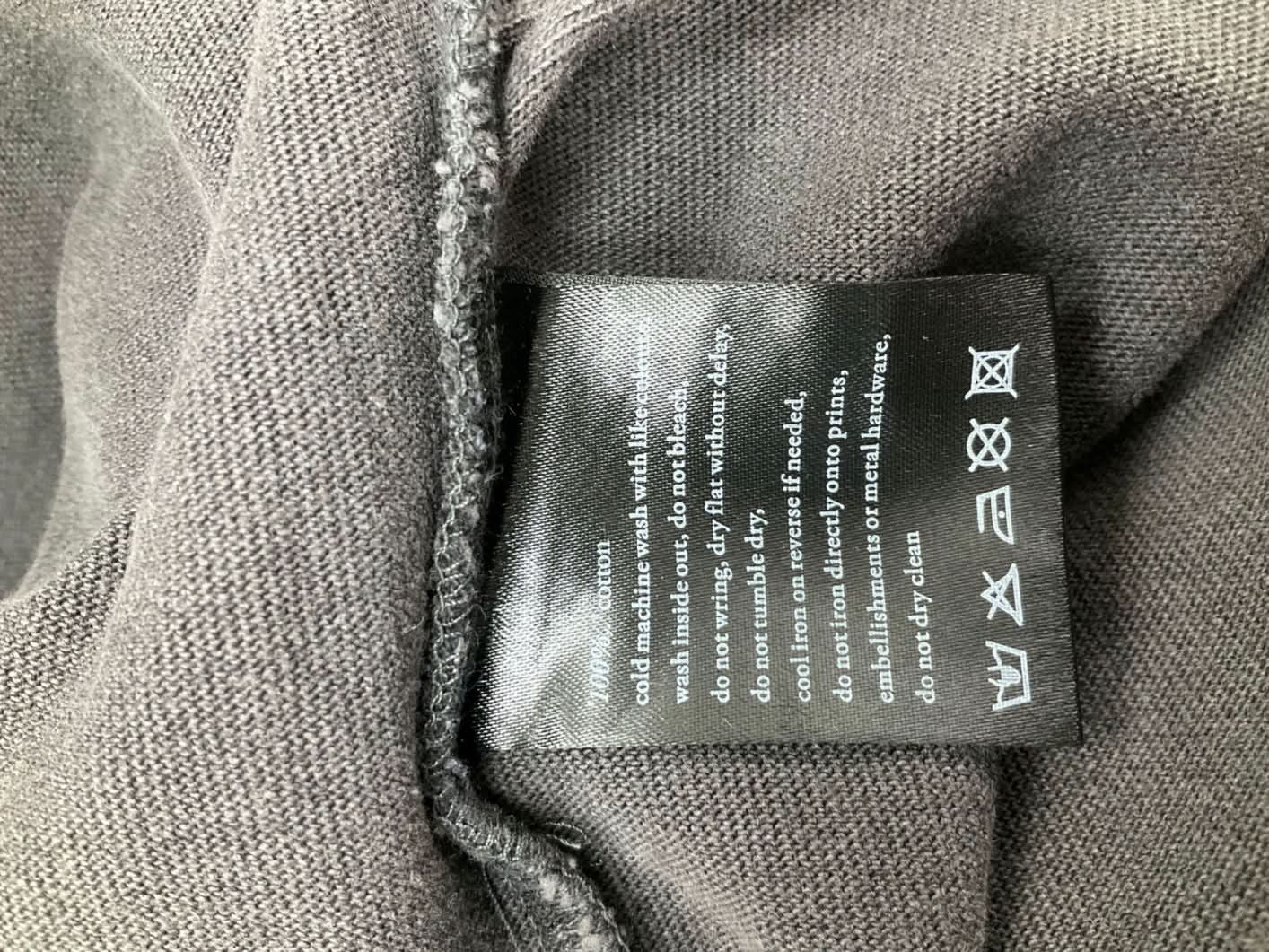 Ksubi Black Baddies Ecksess Faded Tee UK XS