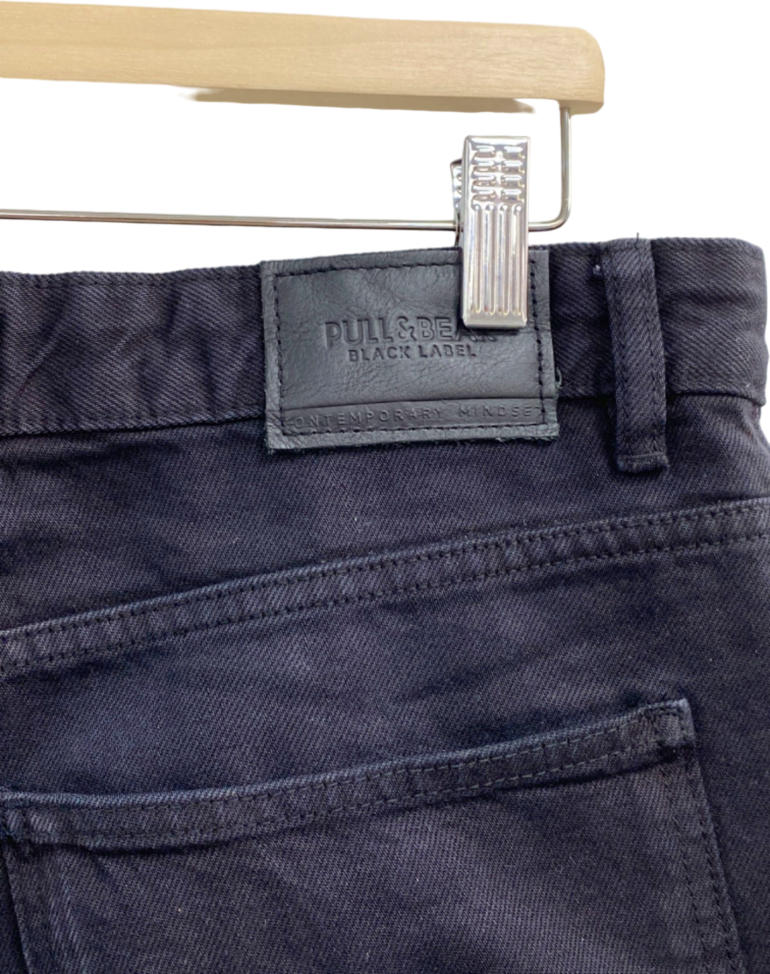 Pull&Bear Black Label Black Jeans UK W34