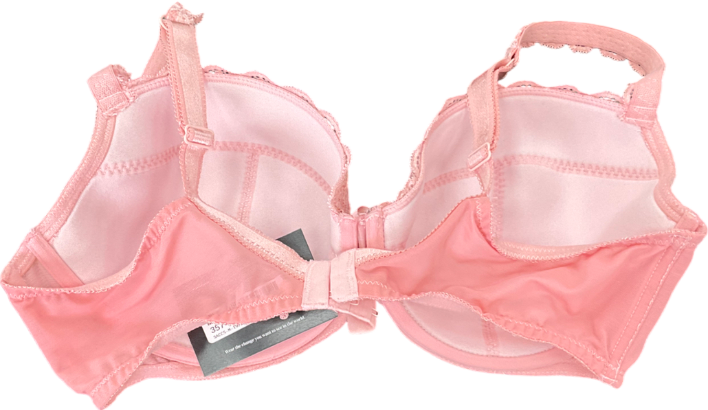 Pour Moi Pink Fleur Non Padded Balconette Set UK 36F
