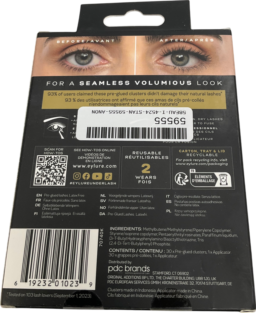 Eylure Under Lash Pre Glued Clusters 30 clusters