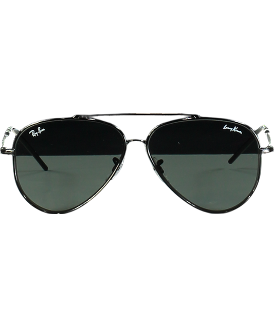 Ray-Ban Black X Lenny Kravitz Aviator Reverse One Size