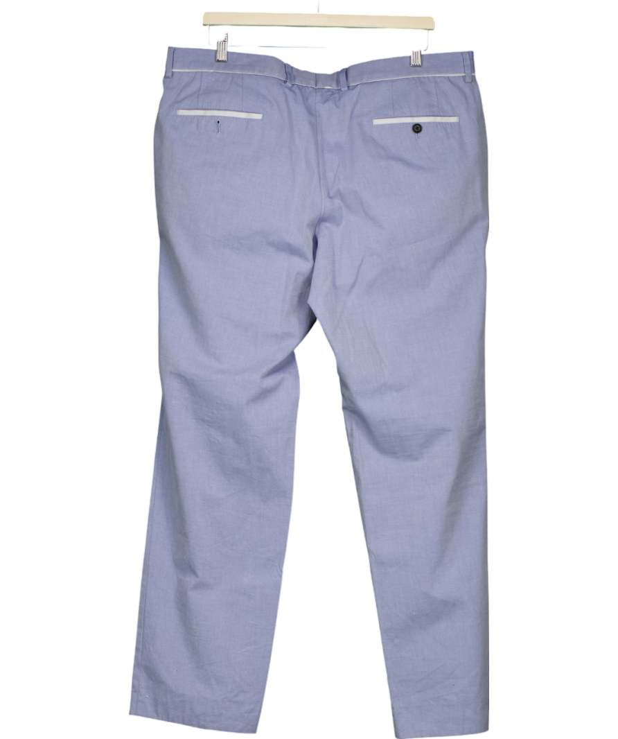 BOSS Blue Slim Fit Viscose Trousers UK XXXL