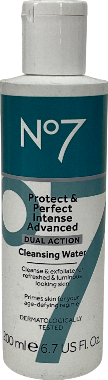 No7 Protect & Perfect Intense Advanced Dual Action Cleansing Water 200ml