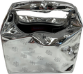 Huda Beauty Metallic Chrome Silver Bag One Size