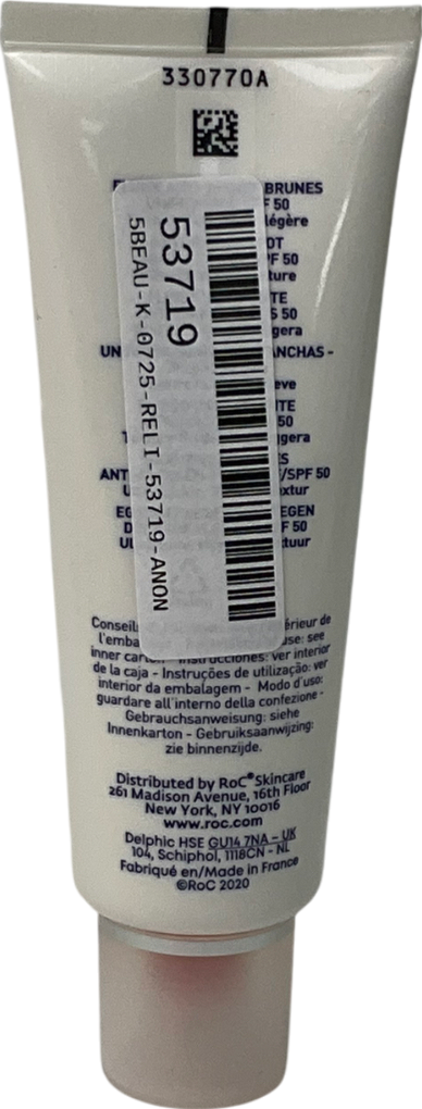 roc Soleil-protect Anti-wrinkle Smoothing Fluid Spf50 50ml