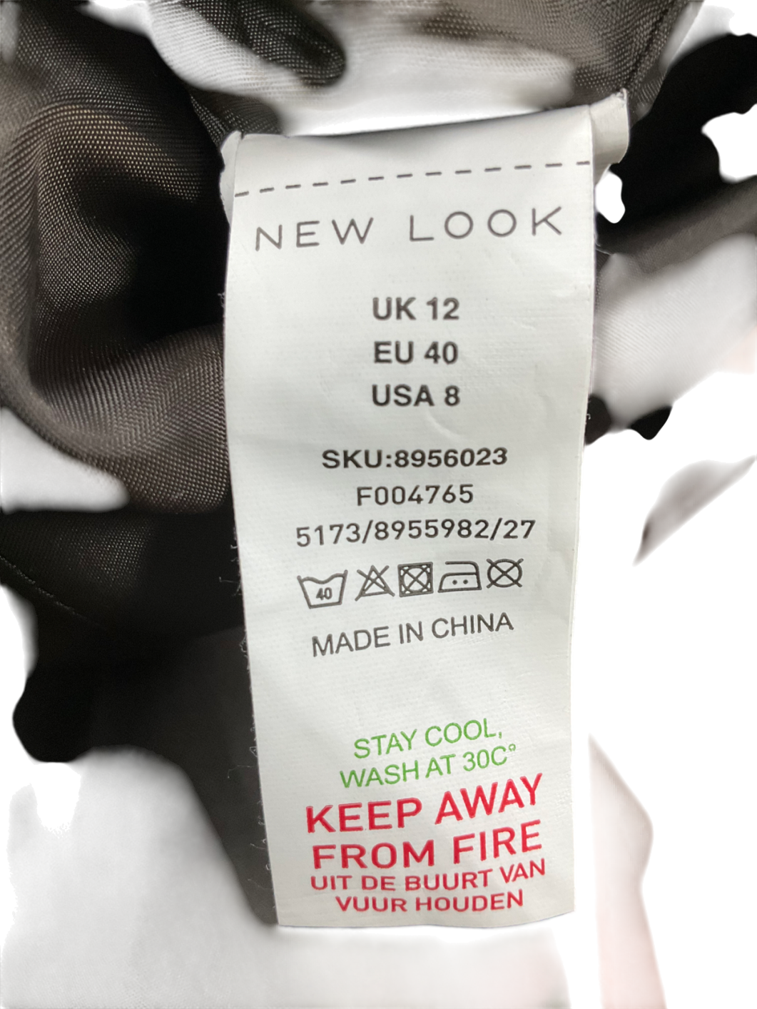 New Look Brown Belted Trench Coat UK 12