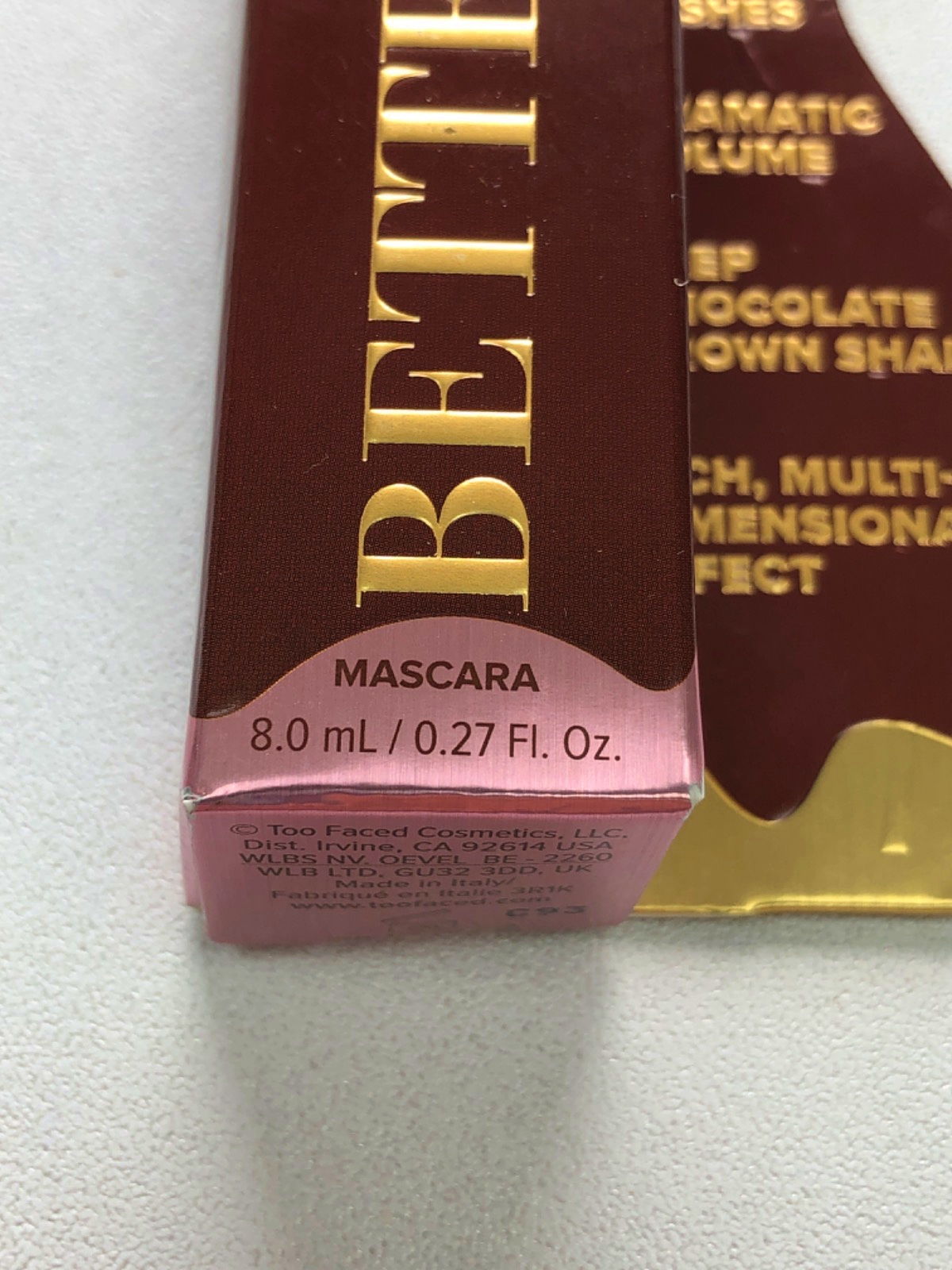 Too Faced Better Than Sex Mascara Chocolate 8.0ml