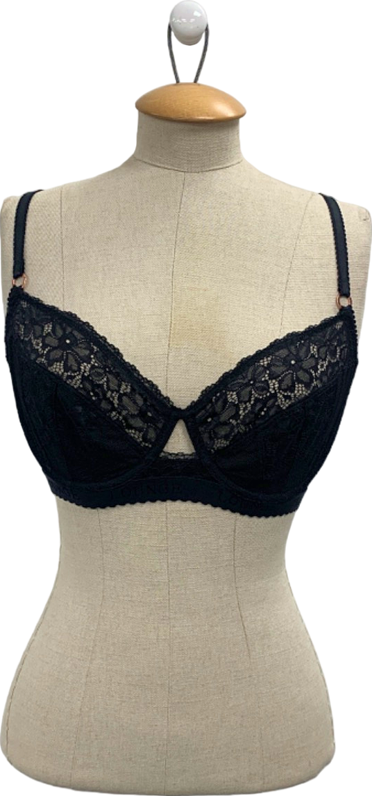 Lounge Black Flair Balcony Bra 36DD