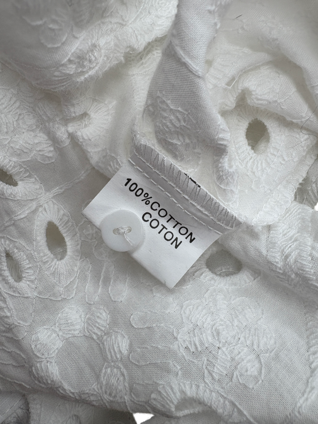 Law & Co Bisou's Project White Ambrose Blouse UK L