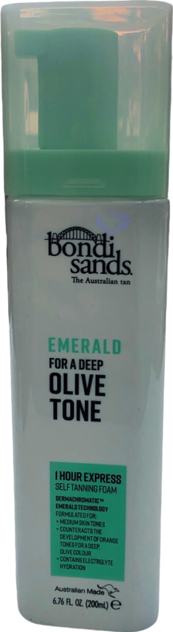 Bondi Sands Emerald For A Deep Olive Tone Self Tanning Foam 200ml