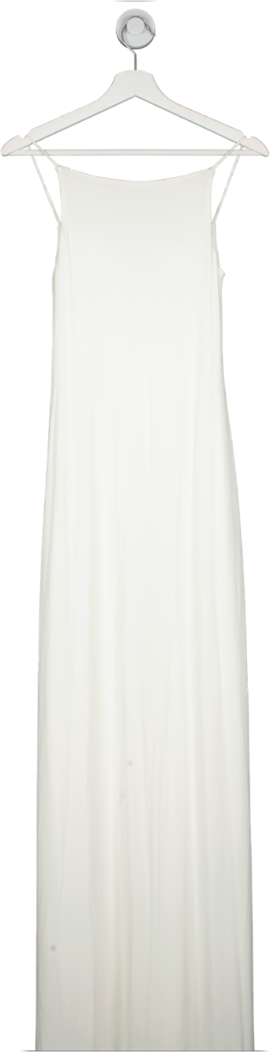 Nili Lotan White Maxi Cami Dress UK XS