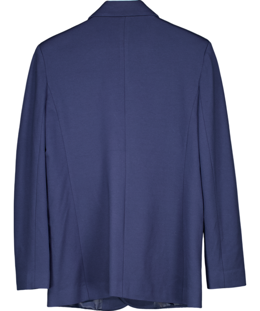 Eleven Loves Blue Jersey Blazer UK 14