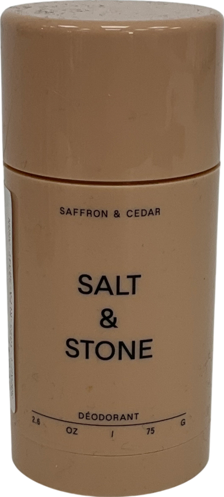 saffron cedar Deodorant Salt Stone 2.6oz