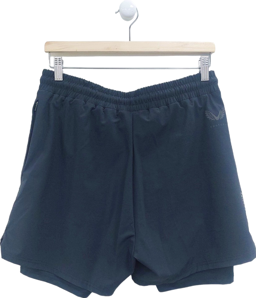 Castore Black Performance Shorts UK M