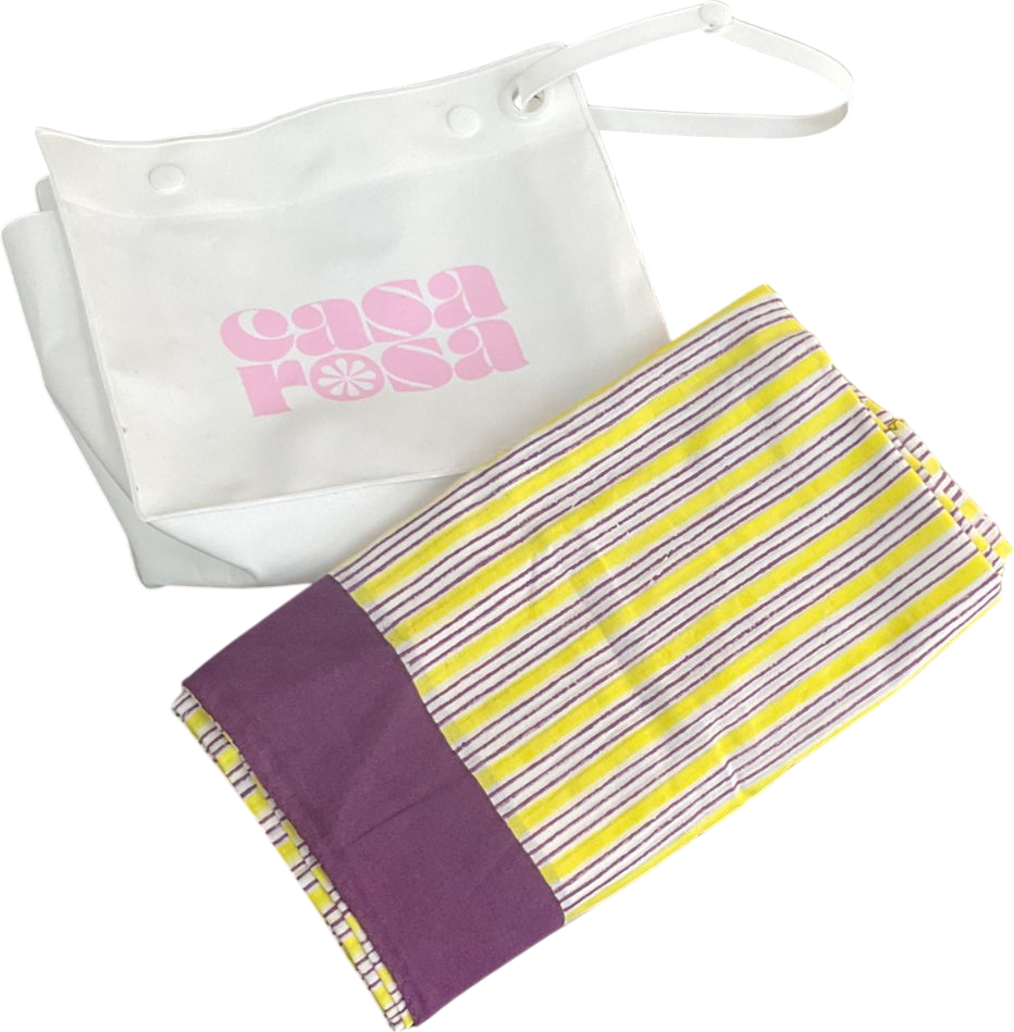 Casa Rosa Yellow Cloth One Size