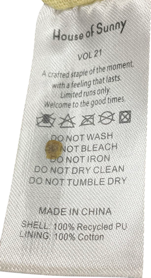 HOUSE OF SUNNY Yellow The Sling Bag