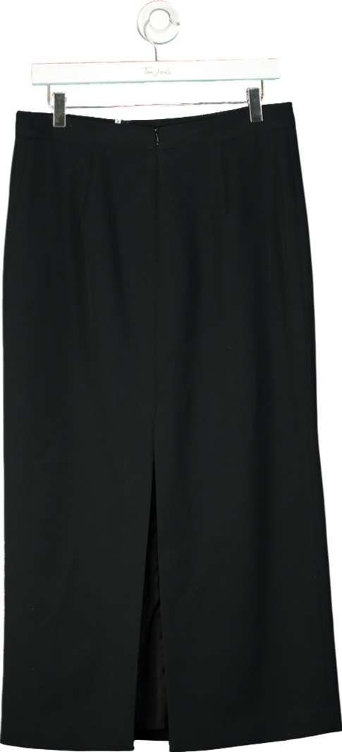 Liviana Conti Black Split Skirt UK L