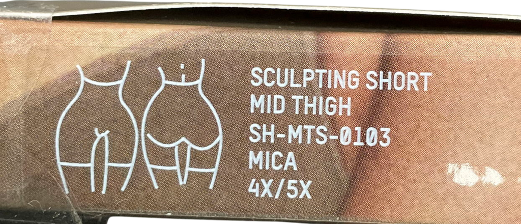 SKIMS Seamless Sculpt Short Mid Thigh - Mica UK 4XL