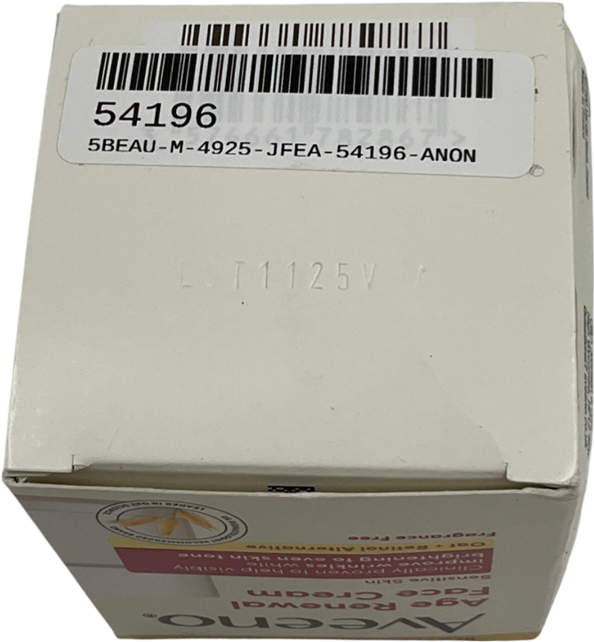 Aveeno Age Renewal Face Cream 50ml