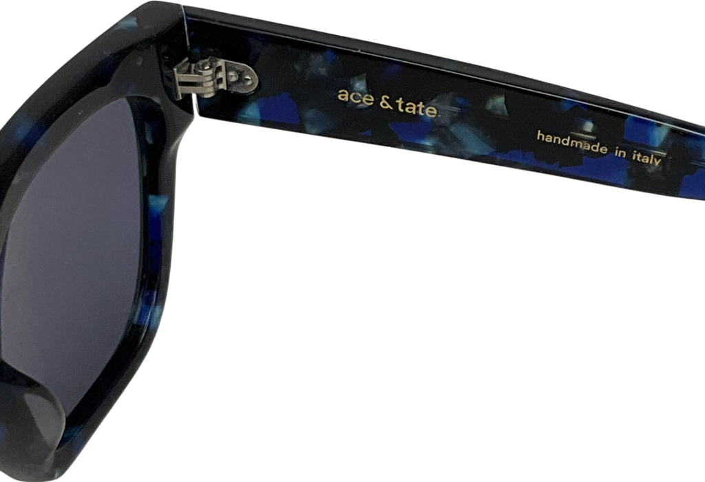 ace & tate Allen Small Blue Sunglasses