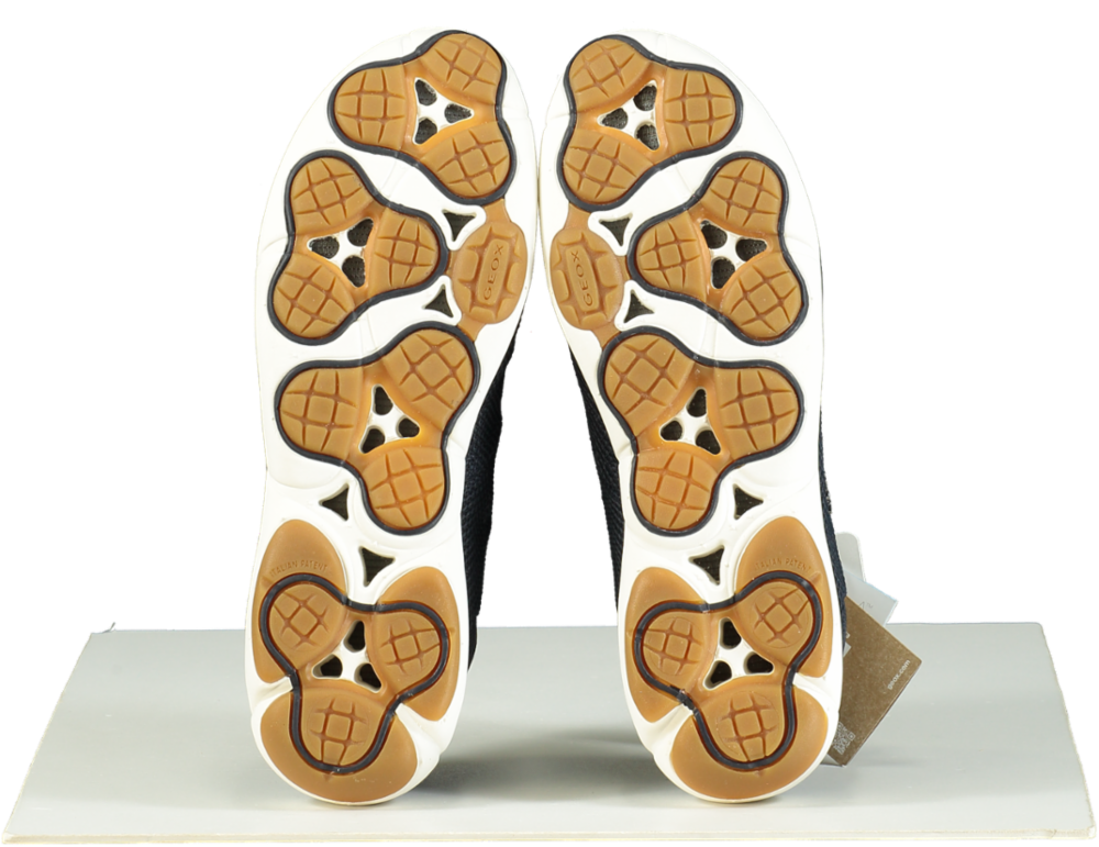 Geox Navy D Nebula C Mesh Trainers UK 4