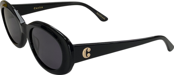 Corlin Carpi Black Black Sunglasses One Size