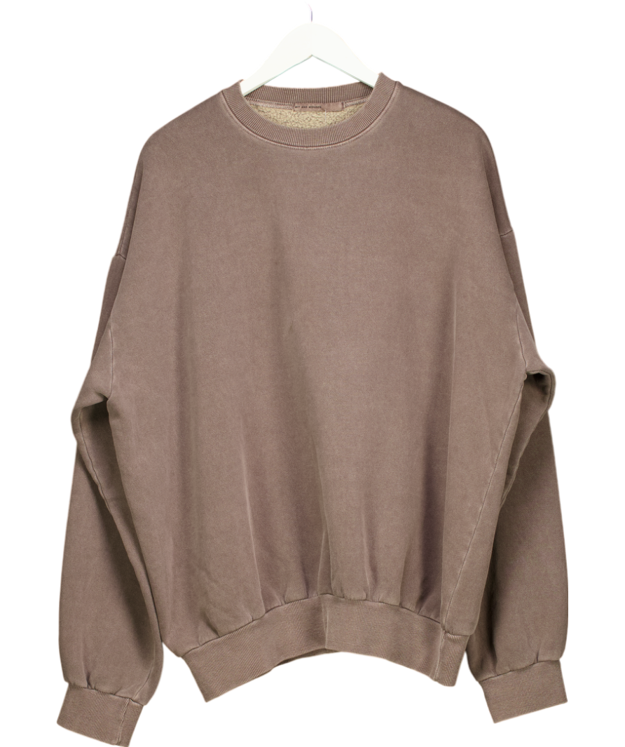 Wit And Wonder Brown Crew Neck Sweater UK L/XL