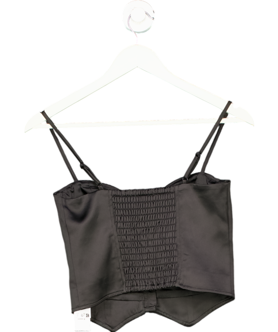 Guess Black Corset Top UK XS