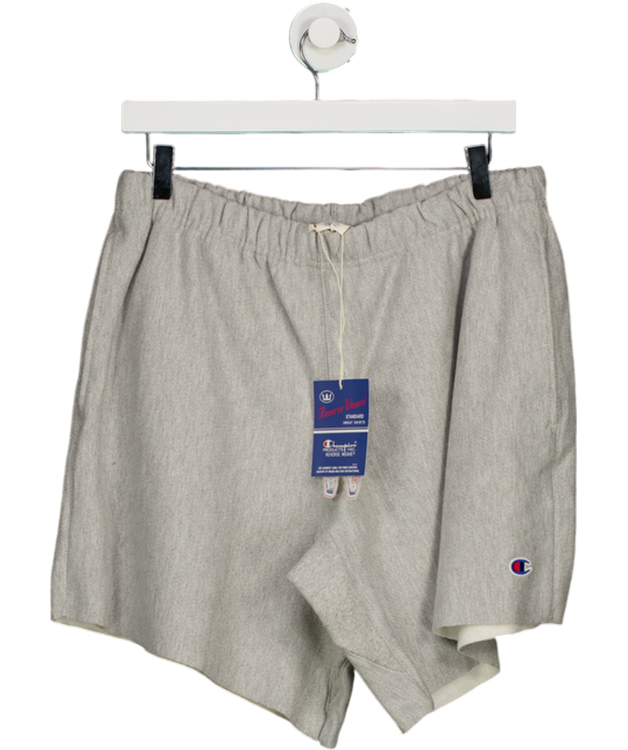 Champion Reverse Weave Shorts Light Grey UK M
