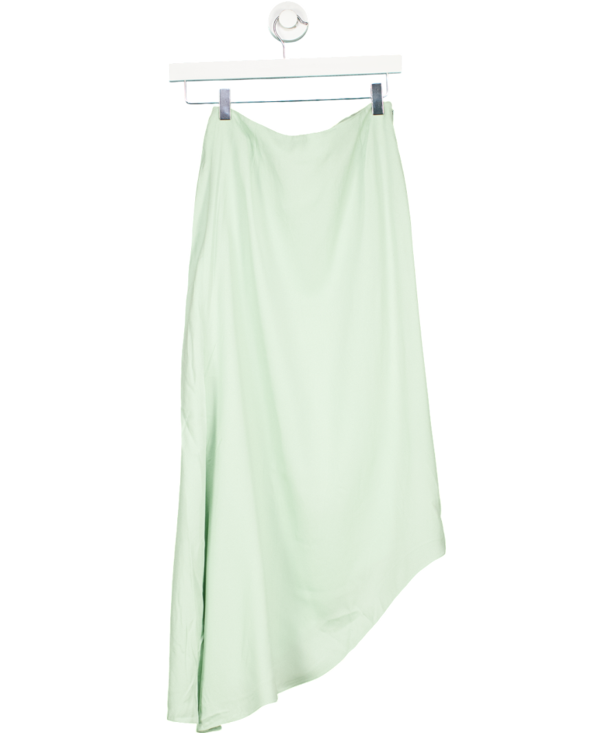 LES HÉROÏNES BY VANESSA COCCHIARO Melanie asymmetric crepe skirt UK 6