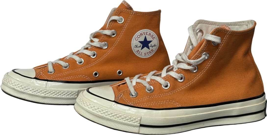 Converse All Star Hi Top Trainers In Orange UK 6 EU 39 👠